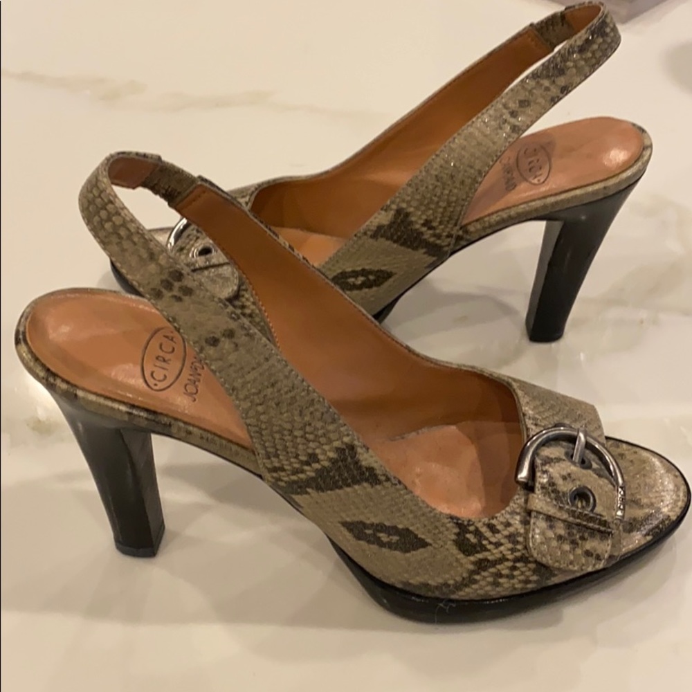 Vintage Circa Joan & David slingback heels 6.5